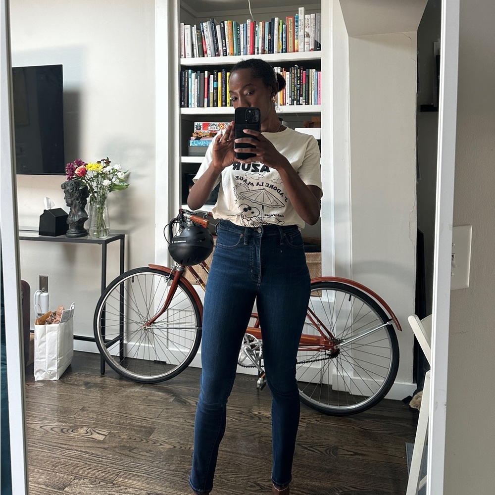 Madewell Curvy High Rise Skinny 27 Tall / 4 / 27T